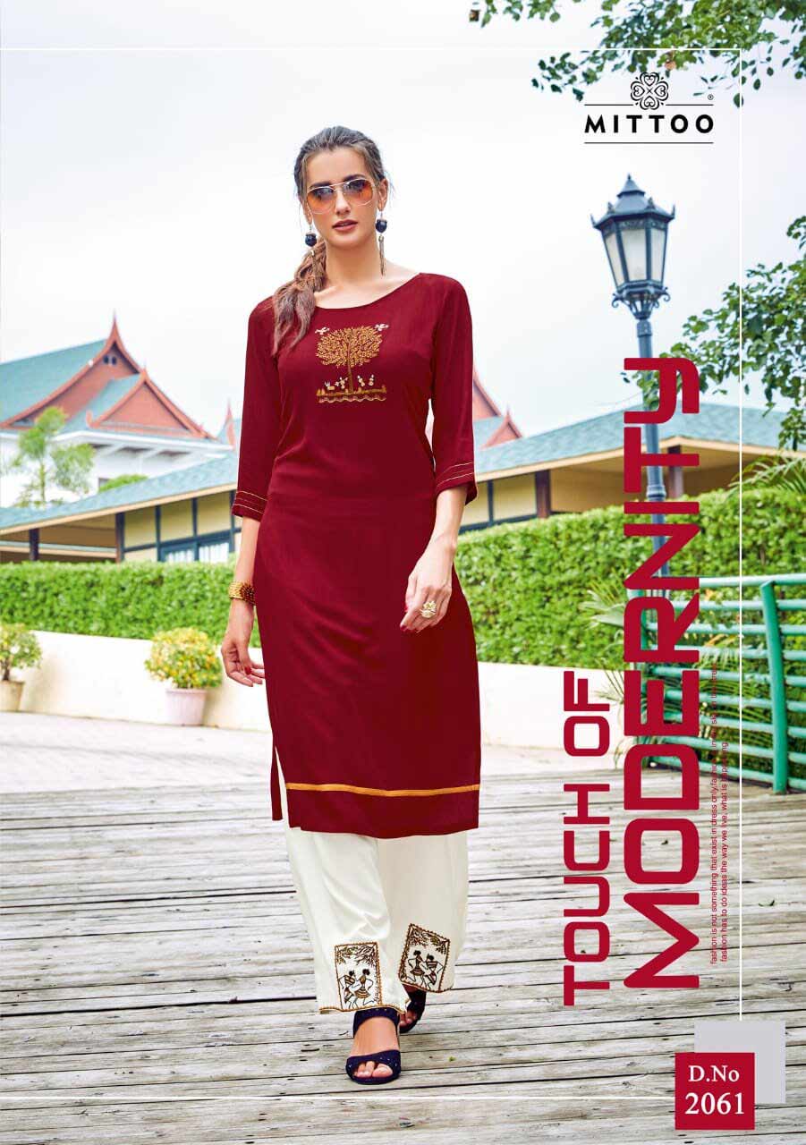 Mittoo Panghat Vol-10 Rayon Palazzo Kurti Sets Mittoo Panghat Vol-10 Rayon Palazzo Kurti Sets